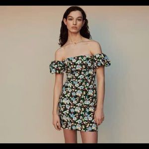 Maje-Floral mini dress